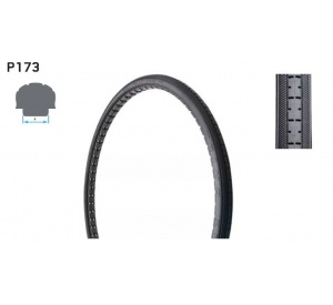 tyre PU 37-540 (24 x 1 3/8) P173 - black
