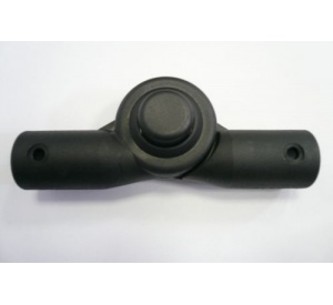 handle grip joint - diameter 19 mm - black button