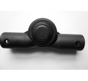 handle grip joint - diameter 22 mm - black button
