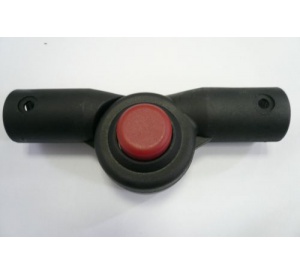 plastový kloub - průměr 19 mm - červený knoflík