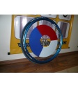 spoke cover transparent with Czech flag 24